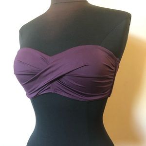 NWOT Bandeau Swim Top
